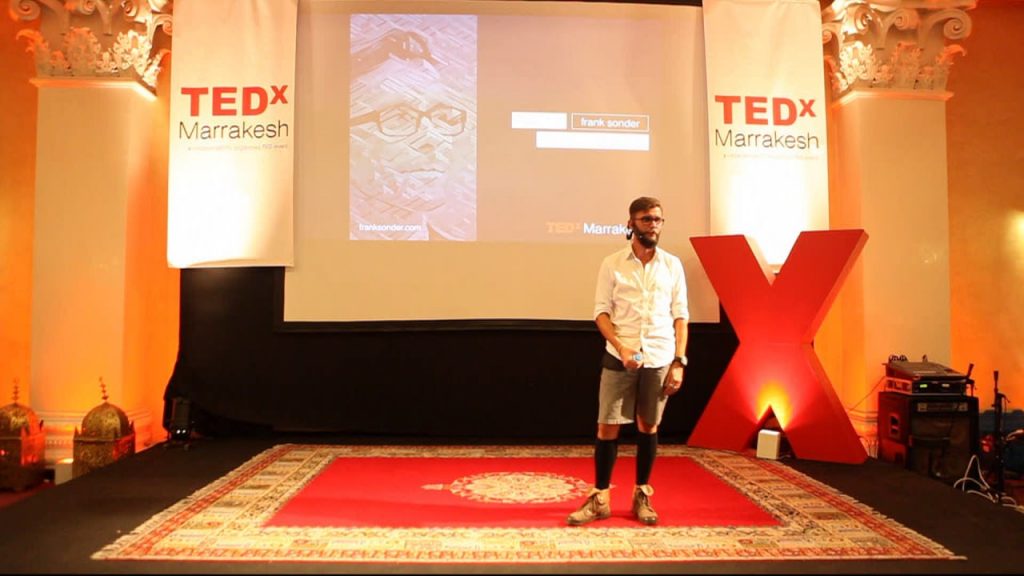 Frank B. Sonder als Keynote Speaker bei TEDx Marrakesh